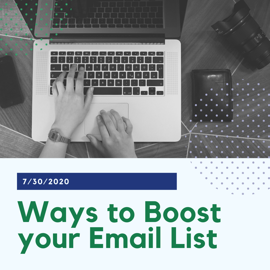Ways to Boost your email list