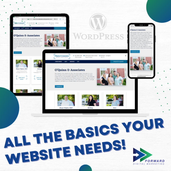 all the basics for your website