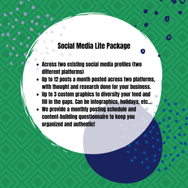 social media lite package description