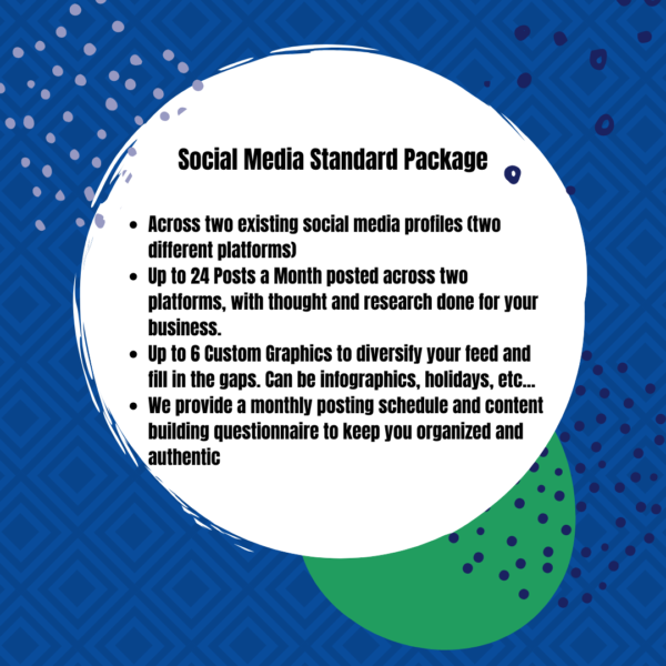 Social Media Standard Package description