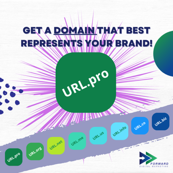 get a domain that best represents your brand url.pro