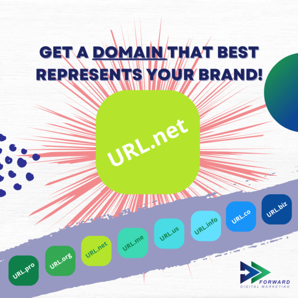 get a domain that best represents your brand url.net