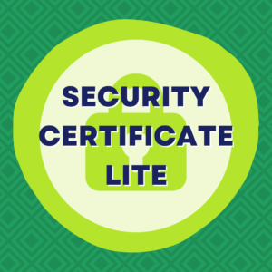security certificate lite product