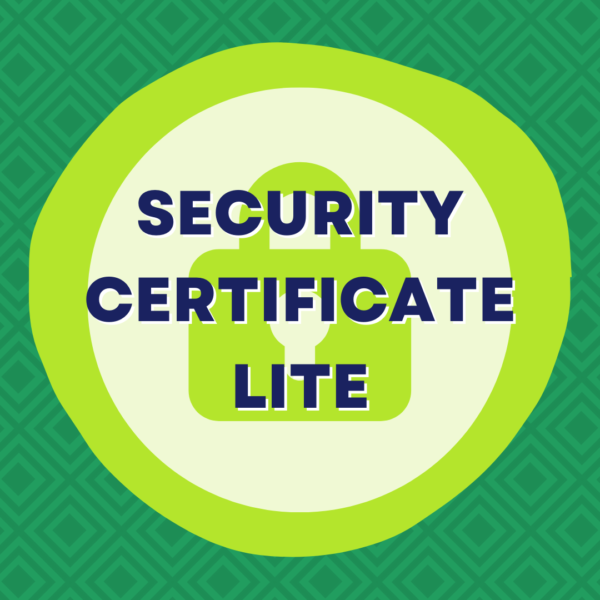 security certificate lite product