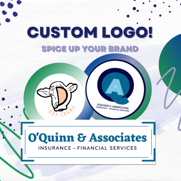 custom logo product photo.