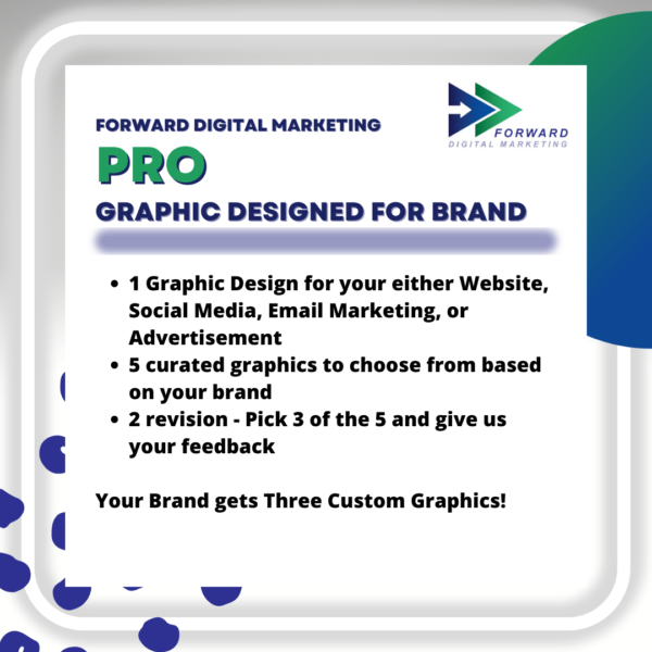 Pro graphic designed for brand - description of product