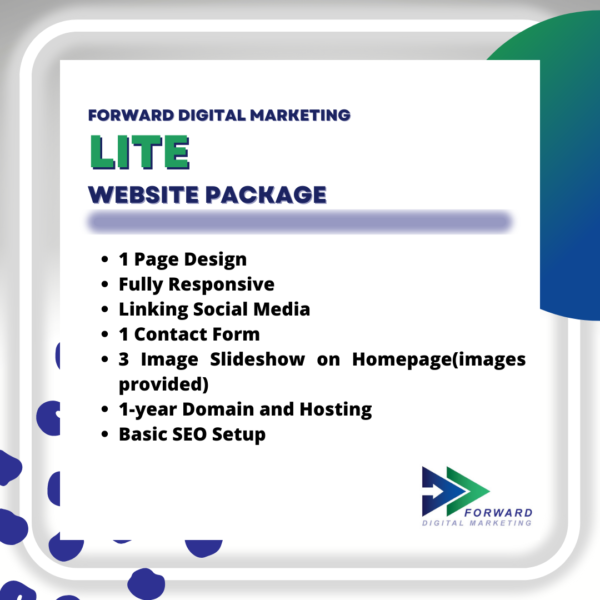 lite website package description of product